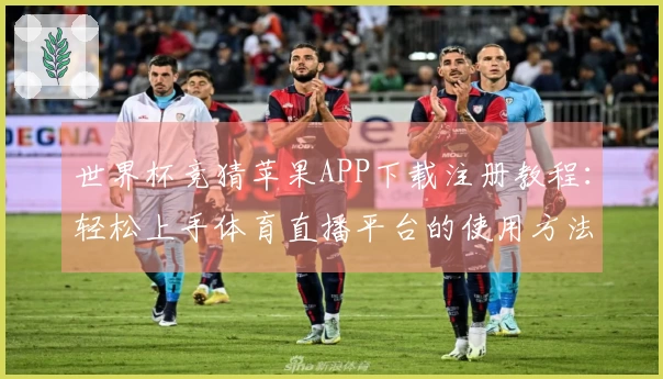 世界杯竞猜苹果APP下载注册教程：轻松上手体育直播平台的使用方法